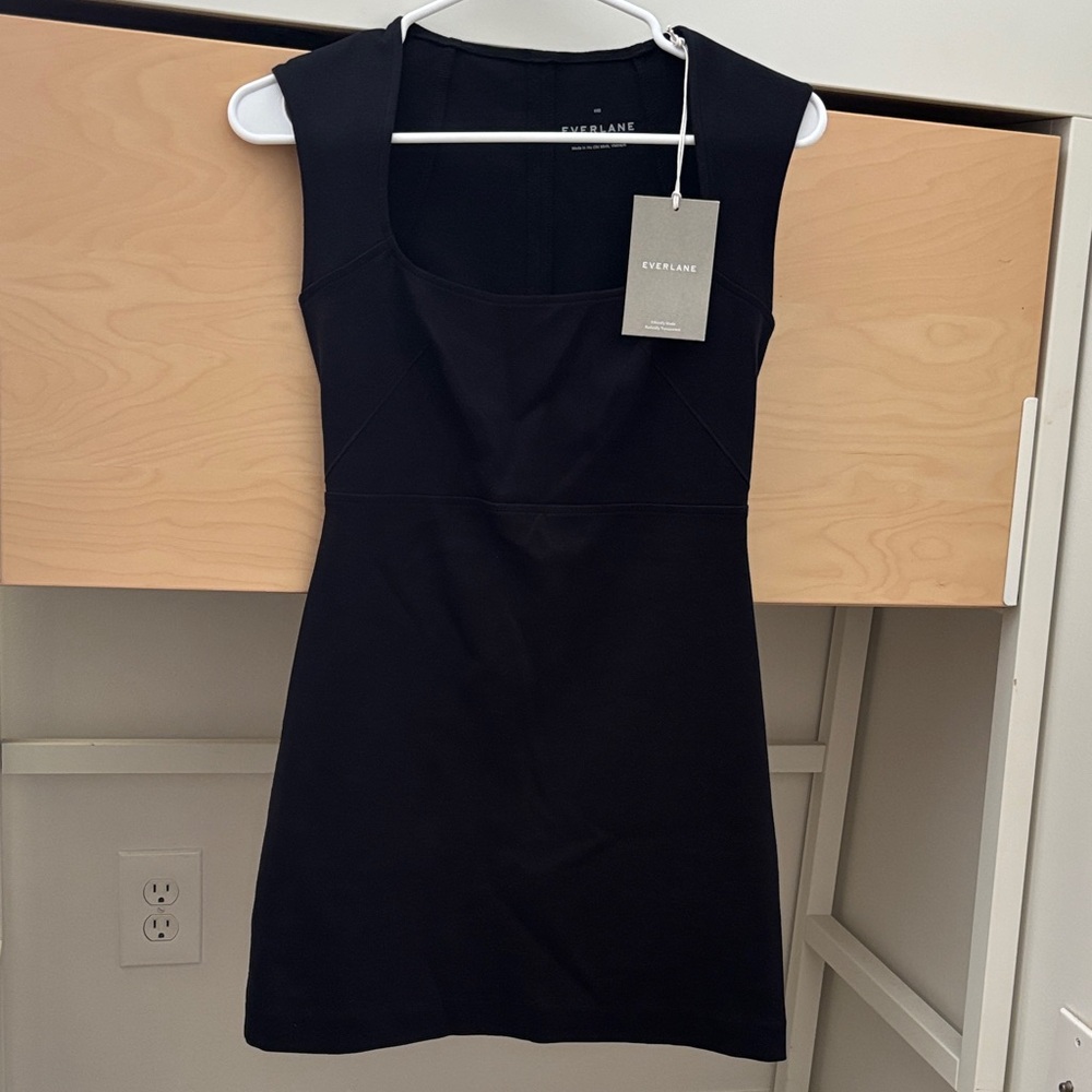 Everlane Elegant Black Mini Dress